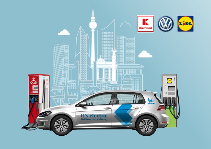 Gemeinsam urbane Mobilität gestalten: Lidl und Kaufland starten strategische Partnerschaft mit Volkswagen Ausbau der E-Ladeinfrastruktur in Berlin als Win-Win-Situation für Kunden und Partner Gemeinsam urbane Mobilität gestalten: Lidl und Kaufland starten strategische Partnerschaft mit Volkswagen Ausbau der E-Ladeinfrastruktur in Berlin als Win-Win-Situation für Kunden und Partner