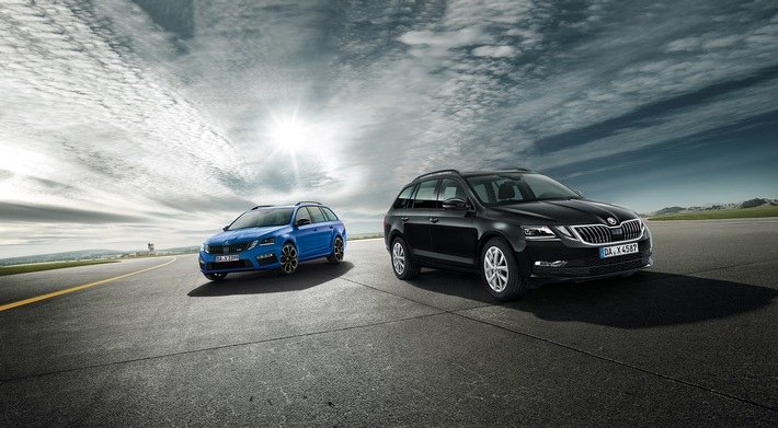 Attraktive Jubiläumsmodelle: Bestellstart für OCTAVIA COMBI TOUR und OCTAVIA COMBI RS60 Attraktive Jubiläumsmodelle: Bestellstart für OCTAVIA COMBI TOUR und OCTAVIA COMBI RS60