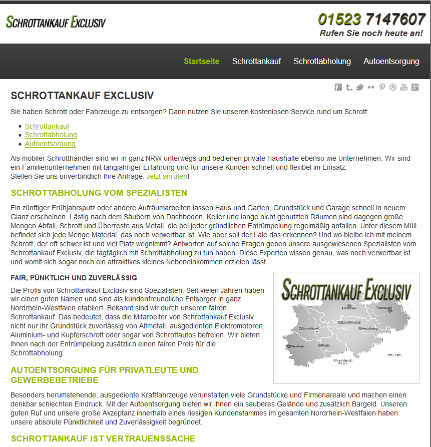 Kostenlose Schrottabholung Kostenlose Schrottabholung
