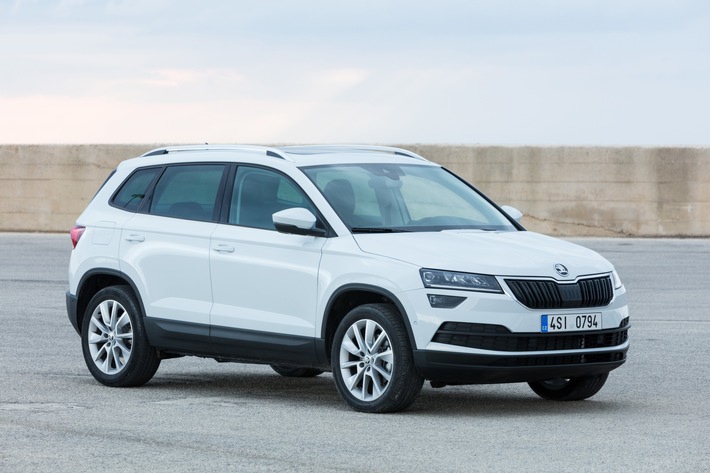 SKODA KAROQ startet mit 190 PS starker Topmotorisierung SKODA KAROQ startet mit 190 PS starker Topmotorisierung
