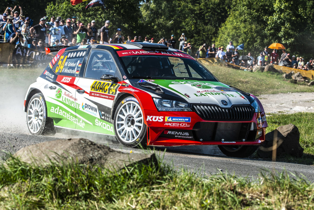 Historischer deutscher Doppelsieg beim WM-Heimspiel: Kreim triumphiert für SKODA AUTO Deutschland vor Griebel