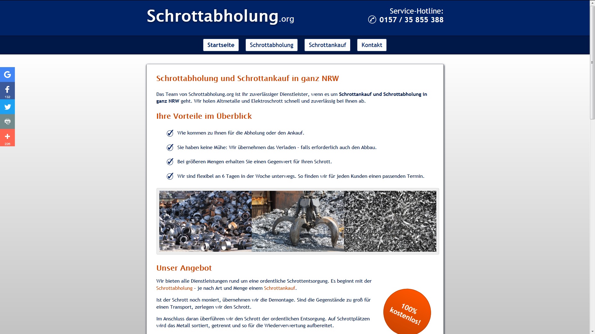 Schrottabholung Dortmund: einfach und unkompliziert Schrottabholung Dortmund: einfach und unkompliziert