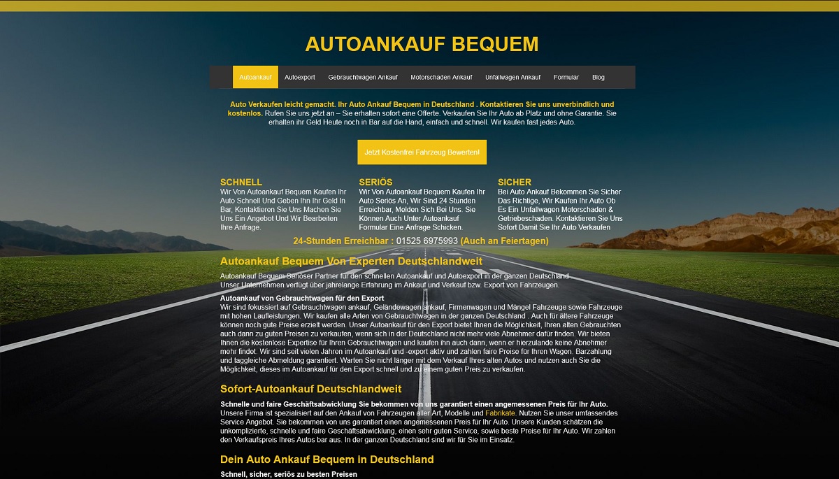 Autoankauf-bequem Autoankauf Aalen