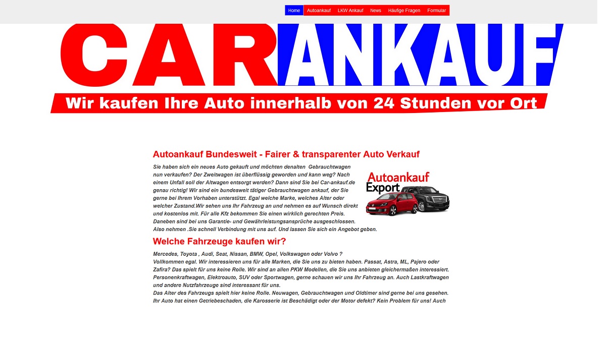 Autoankauf Wermelskirchen - Kfz Ankauf Export