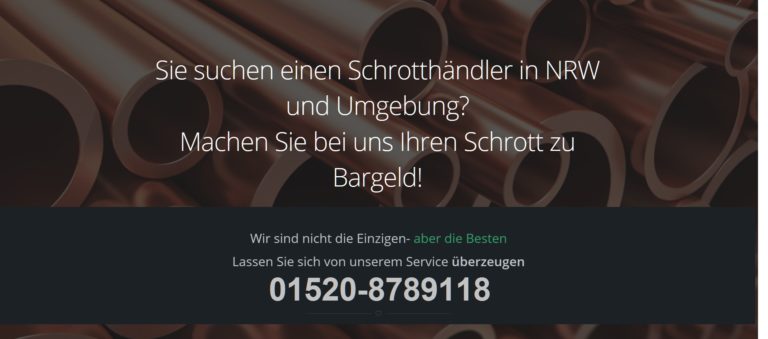 Schrottabholung Ratingen – Schrotthändler NRW Kostenlose Abholung