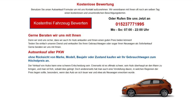 Autoankauf Köln | Verkaufen Sie heute Ihr Auto in Köln zum besten Preis