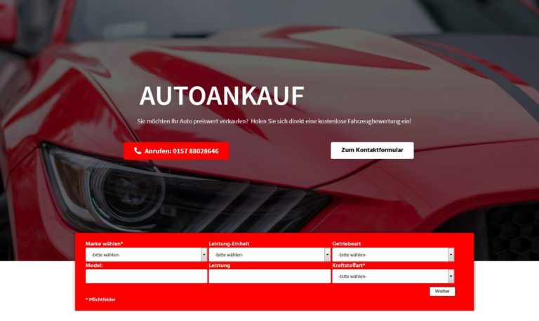 Autoankauf Dessau: Erfahrung im Bereich Fahrzeugankauf in Dessau und kennen die handelsüblichen Marktpreise.