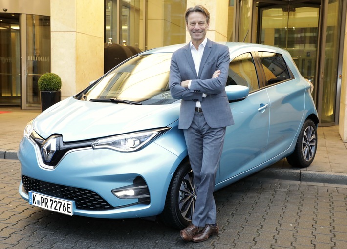 30.381 Zulassungen in 2020 – Zuwachs um 222% Prozent Renault ZOE verdreifacht Zulassungen – 2020 erneut Deutschlands Elektroauto Nummer eins