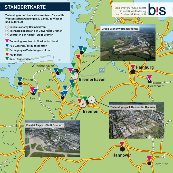 Wasserstoff-Mobilität der Zukunft: Land Bremen beim Standortwettbewerb des Bundes am Start