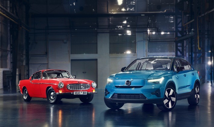 Volvo C40 Recharge: Mit Gestaltungselementen einer Design-Ikone auf dem Weg in die Zukunft