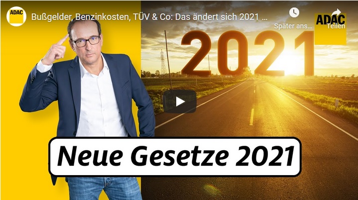 Teurer Sprit, neue Zulassungsnormen und härtere Strafen für Gaffer –  Das ändert sich 2021 für Autofahrer, Reisende und Co.