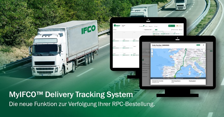 IFCO stellt neues MyIFCO Delivery Tracking System zur Echtzeit-Lieferverfolgung