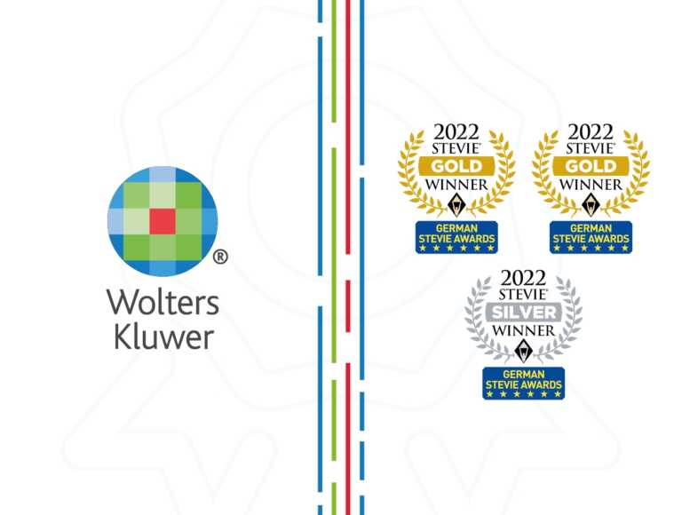 Wolters Kluwer Tax & Accounting mit drei „German Stevie Awards 2022“ ausgezeichnet
