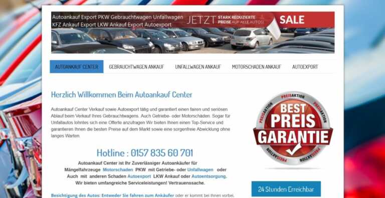 Sorgenfreier Autoankauf in Konstanz für ihr gebrauchtes PKW