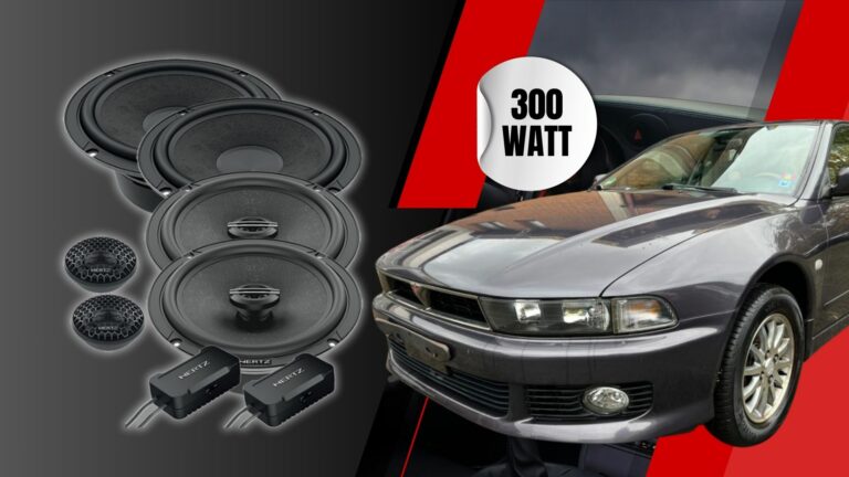 Mitsubishi Galant mit Sound-Upgrade für anspruchsvolle Fahrer