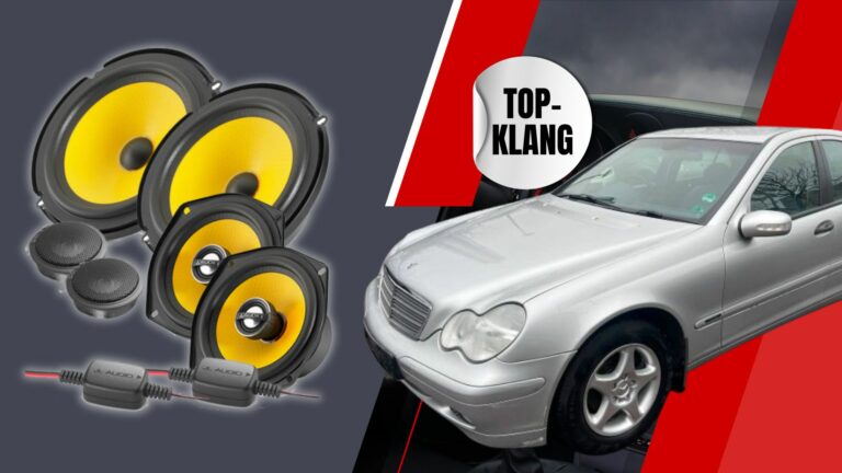 Klanggewitter im Cockpit: Das Spitzen-Upgrade für Mercedes C-Klasse Fahrer