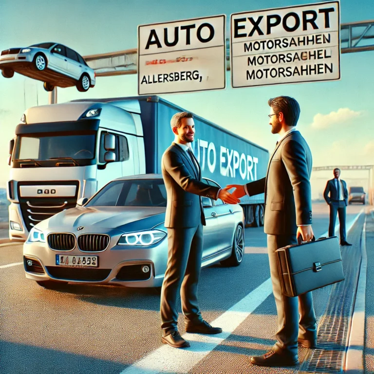Fahrzeugexport leicht gemacht – Autoexport Allersberg für alle Fahrzeugtypen