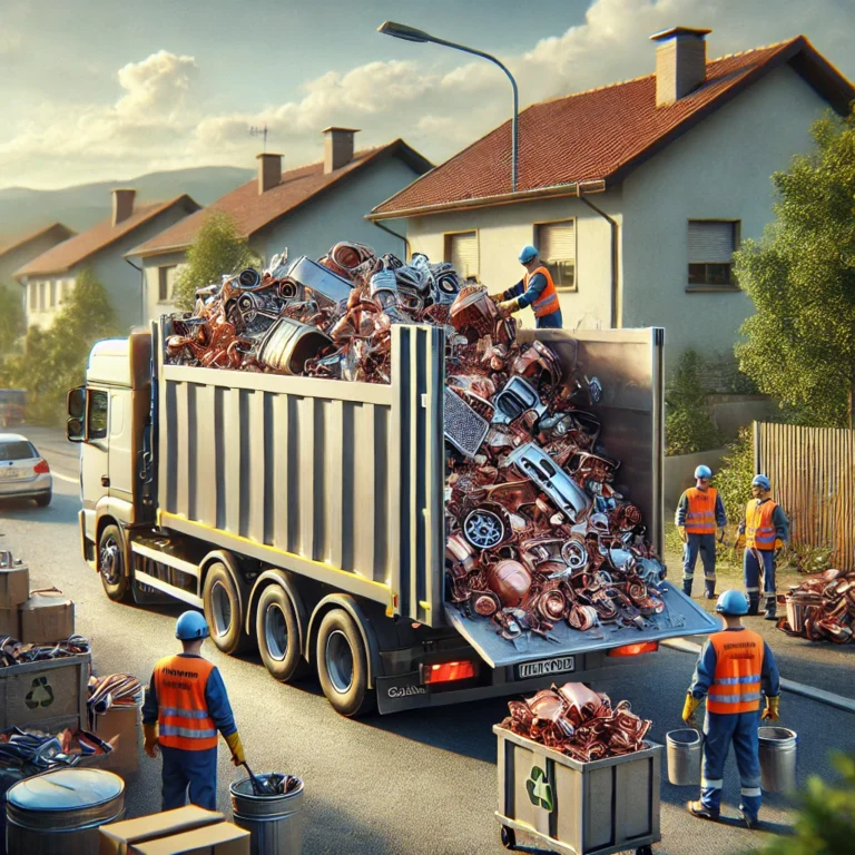 Schrottabholung Dinslaken: Schnelle und kostengünstige Abholung von wertvollem Altmetall inkl. Ankauf von Kupfer und Messing