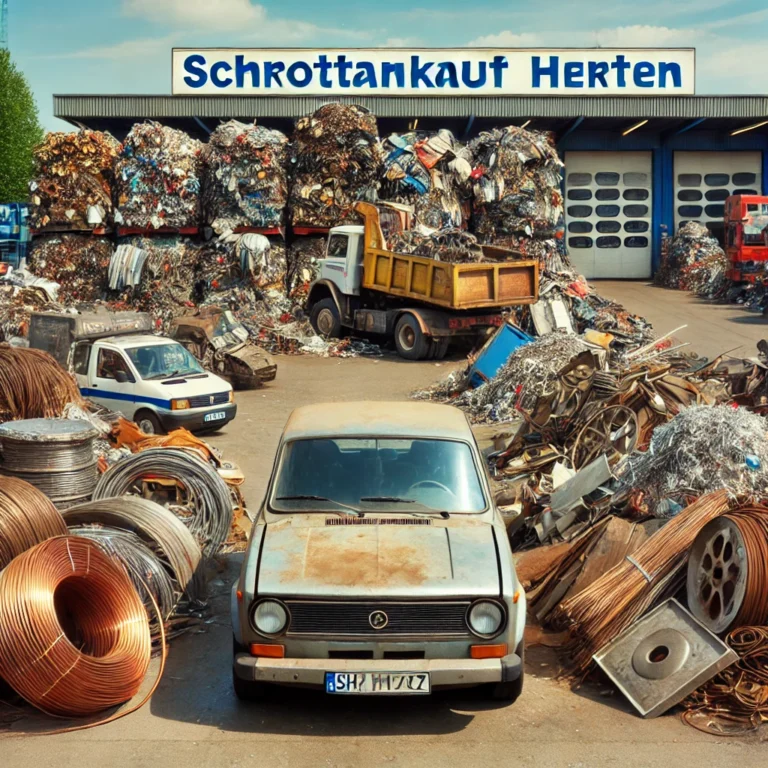 Altmetallankauf in Herten – So einfach verkaufen Sie Ihren Schrott