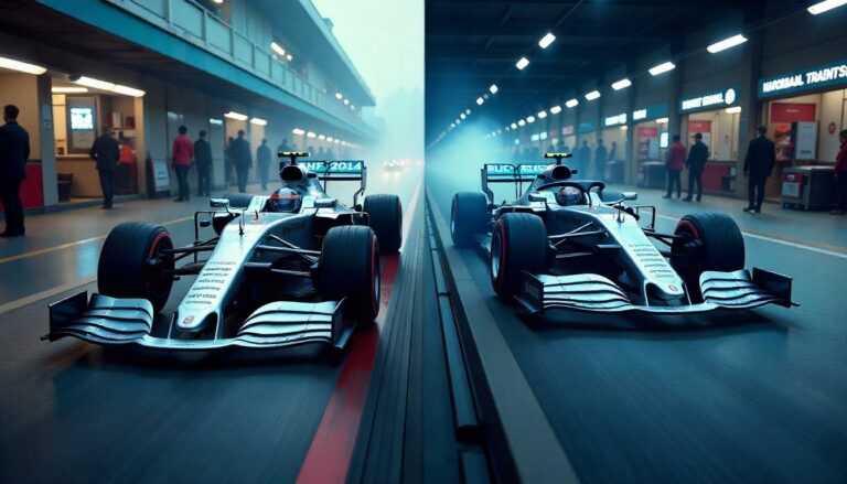 Die Entwicklung der Formel 1 zwischen 2014 und 2024: Technische Umstellungen, Budgetbeschränkungen und deren Auswirkungen auf den Wettbewerb