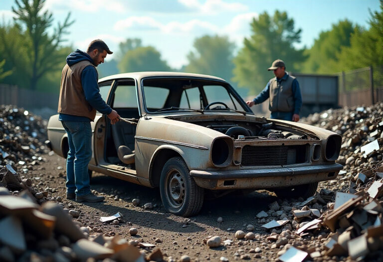 Effektive Schrottautoentsorgung: So schützen Sie die Umwelt und steigern Ihre Einnahmen mit Recyclingmöglichkeiten
