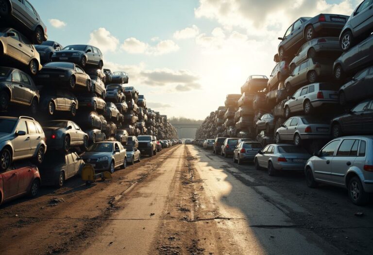 Autoschrottplatz in der Nähe von Mülheim an der Ruhr: Nachhaltige Entsorgung und faire Preise für Ihre Altfahrzeuge