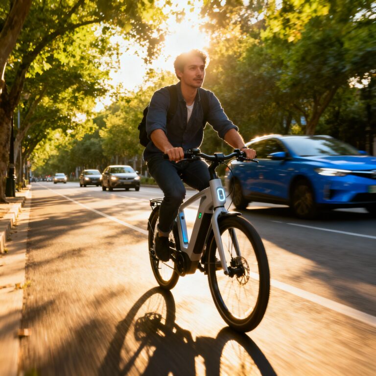 Vom Auto zum E-Bike: Der nachhaltige Wandel der urbanen Mobilität und seine Auswirkungen auf die Gesellschaft